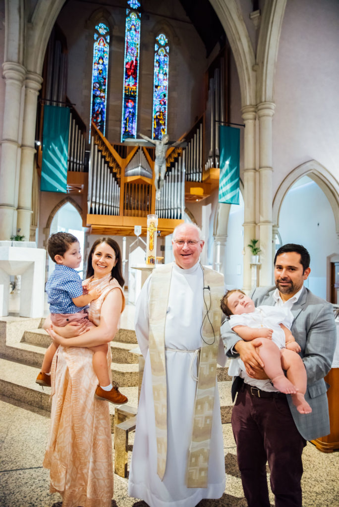 St Stephens Cathedral Baptism Photographer Brisbane
